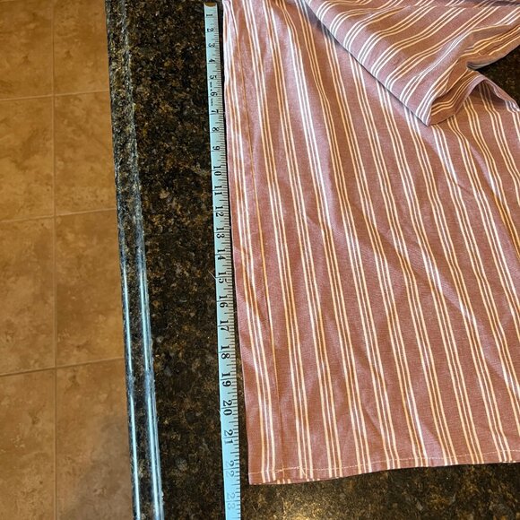 NWOT, Altar'd State Women's Purply/Mauve Striped Jumpsuit, Size Medium - Picture 10 of 13